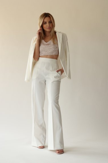 CLASSIC STRAIGHT-LEG PANTS