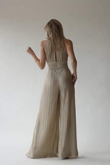  Tailored wide leg jumpsuit