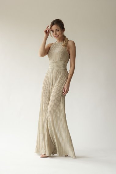  Tailored wide leg jumpsuit