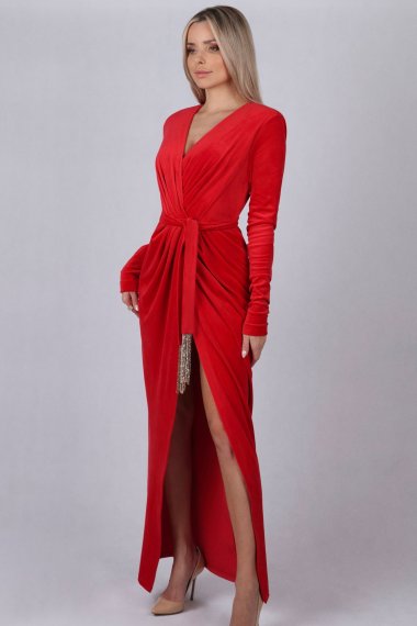 Velour dress