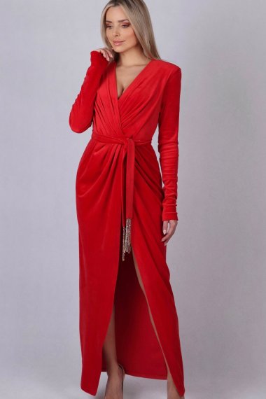 Velour dress